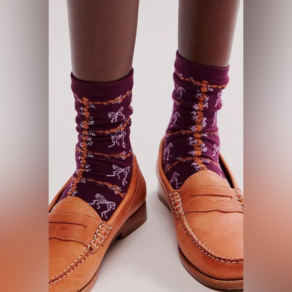 Free People Tie A Bow Socks